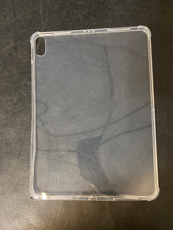 Photo 1 of Case for iPad Air 4/5/6/7 Transparent Slim Silicone Soft TPU Tablet Computer Case Shock Absorption