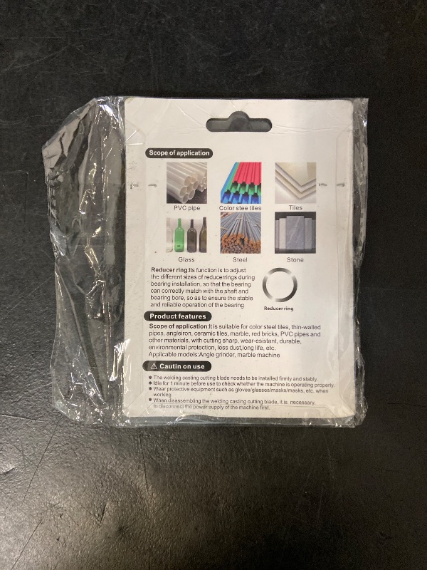 Photo 1 of Harfington 5pcs Glass Cutting Disc 4Inch for Angle Grinder Diamond Cutting Disc Ultra-Thin Saw Blade Wheel with 4/5inch Arbor for Cutting Grinding Jade Crystal Tile Ceramic