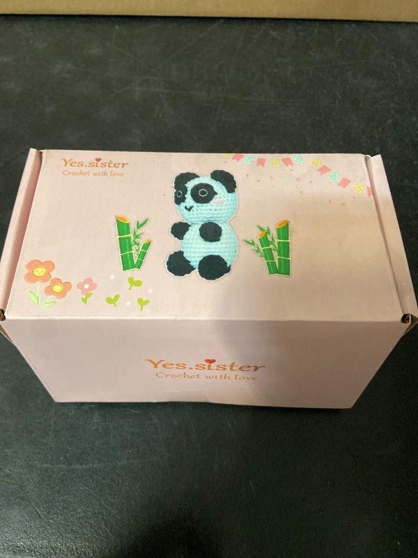 Photo 1 of DIY Yes.Sister Amigurumi Crochet Kit: Poe the Little Panda