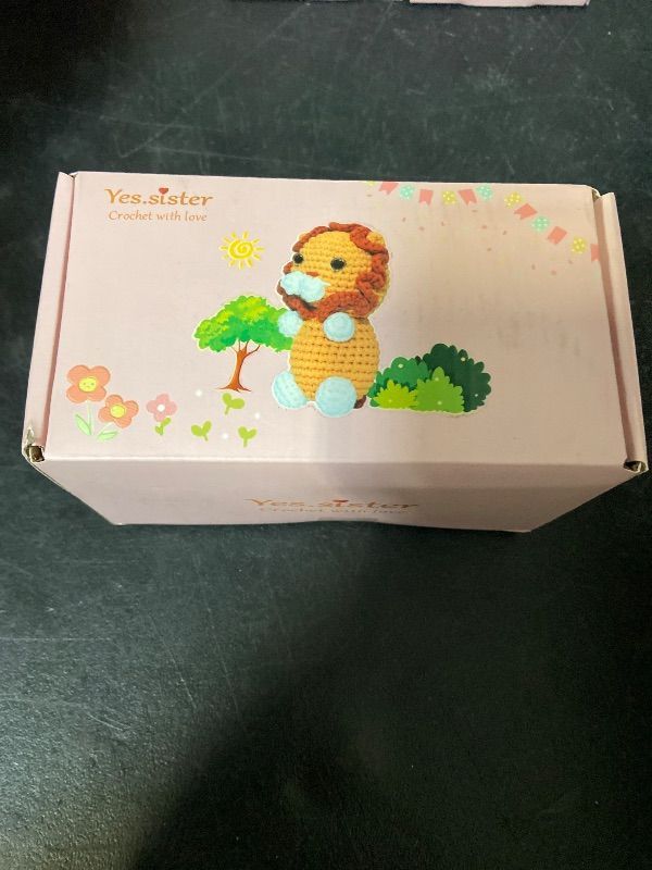 Photo 1 of DIY Yes.Sister Amigurumi Crochet Kit: Cute Lion Pattern