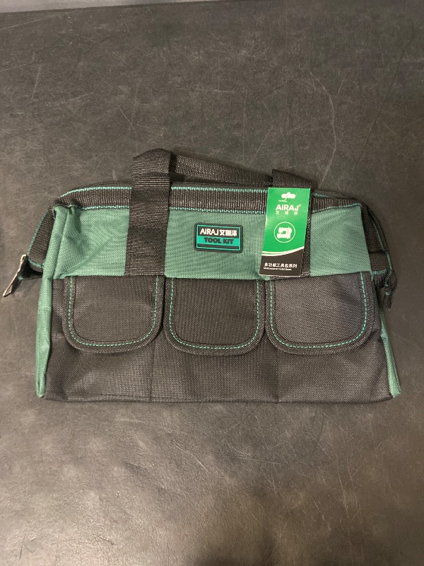 Photo 1 of AIRAJ 13-Inch Multifunctional Electrician's Tool Bag with Premium Oxford Fabric for Durable Storage