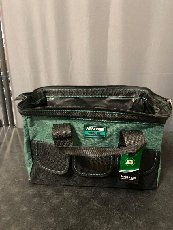Photo 1 of AIRAJ 13-Inch Multifunctional Electrician's Tool Bag with Premium Oxford Fabric for Durable Storage