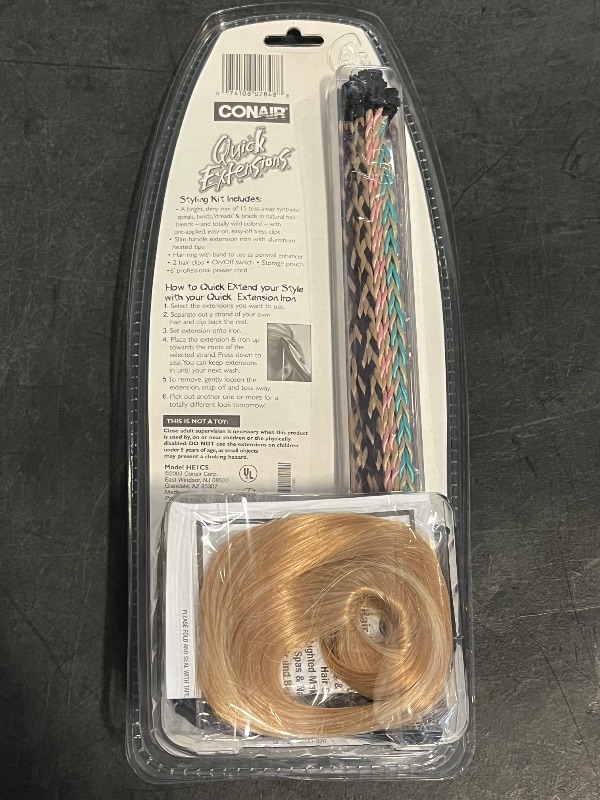Photo 1 of Complete Hair Extension Styling Kit - Quick Extensions
