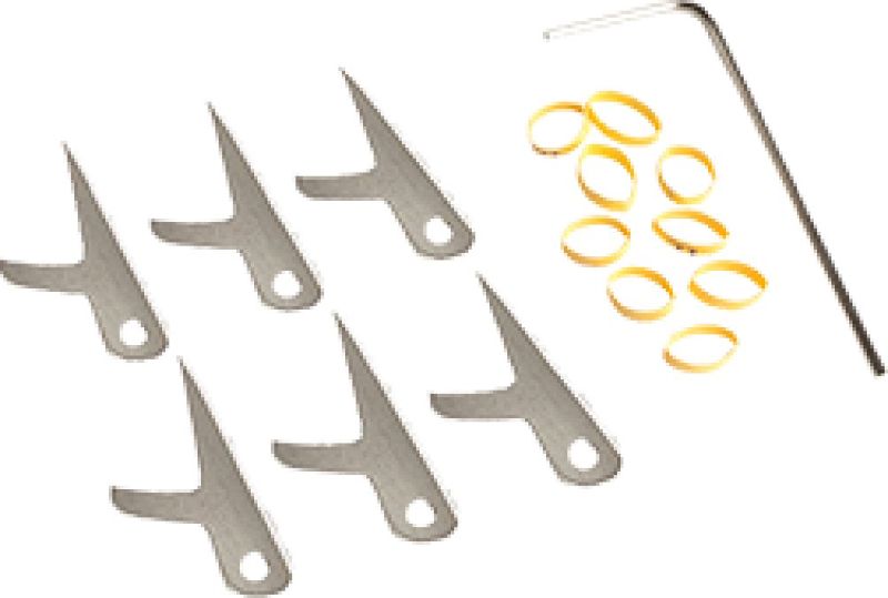 Photo 1 of Swhacker Low Pound Replacement Blades with 3 Blade Heads 100 Grain Silver