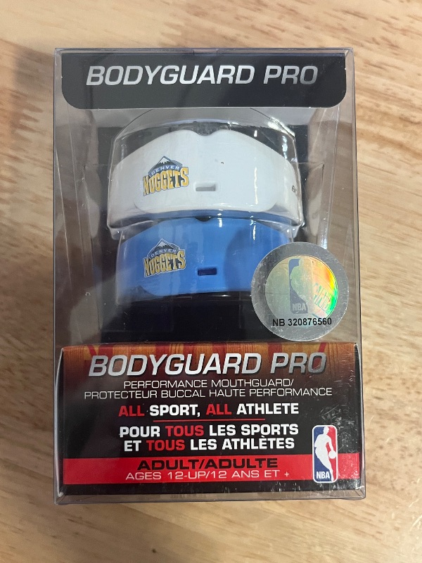 Photo 1 of Bodyguard Pro NBA Mouth Guard, Denver Nuggets
