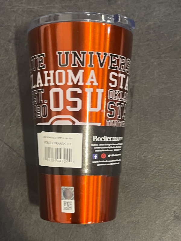 Photo 1 of Boelter Oklahoma State University 16 Oz Spirit Ultra Pint Orange - NCAA Novelty at Academy Sports
