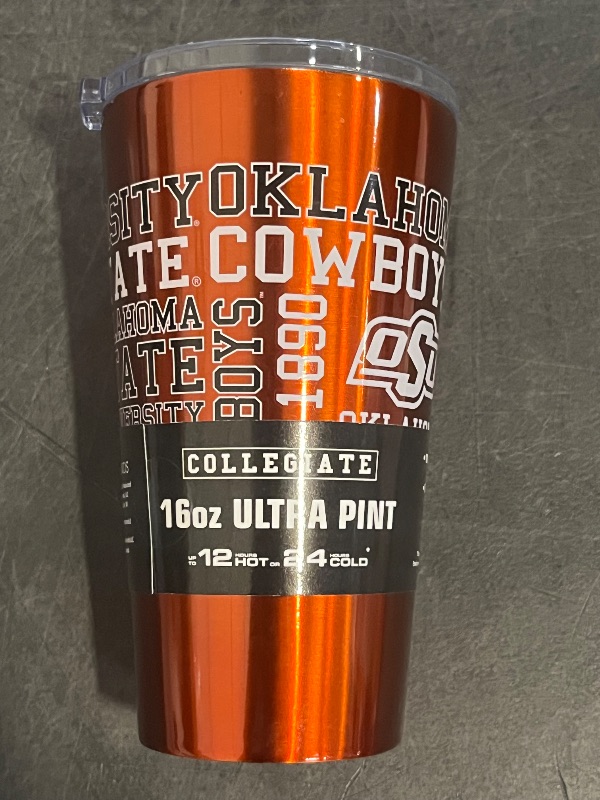 Photo 1 of Boelter Oklahoma State University 16 Oz Spirit Ultra Pint Orange - NCAA Novelty at Academy Sports
