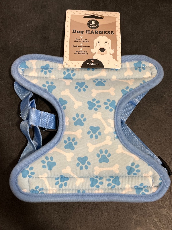 Photo 1 of (M) Blue Dog Harness
