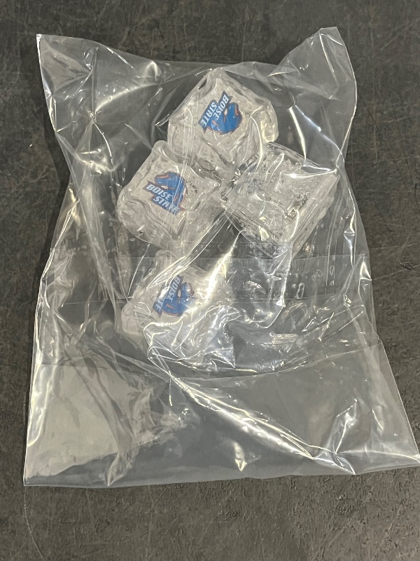 Photo 1 of Boise State Broncos Light up Ice Cubes - Set of 4
