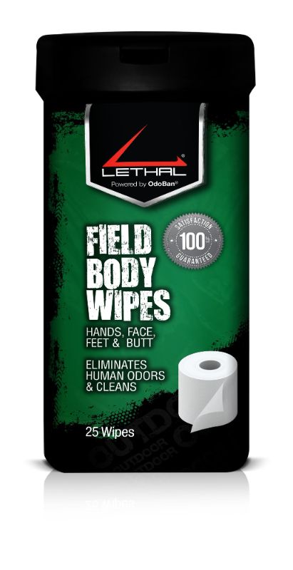 Photo 1 of Clean Control/lethal Prod Field Body Wipes Lethal 9423w6725w Field Body Wipes 25
