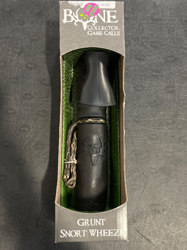 Photo 1 of Bone Collector the Challenger W/ Snort Wheeze Grunt Tube Deer Call - Black
