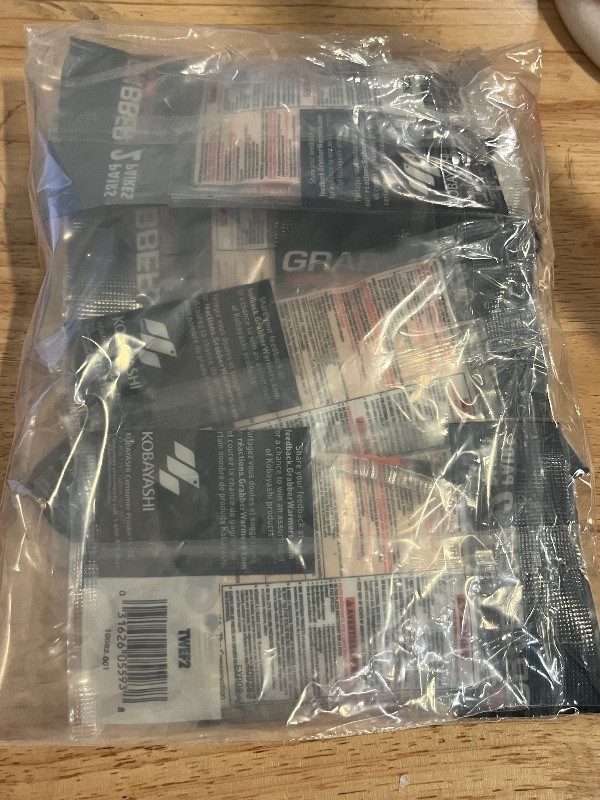 Photo 1 of 8 Pack Grabber Warmers Big Pack Adhesive Toe Warmers