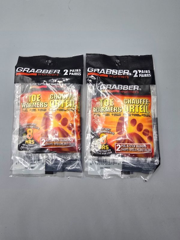 Photo 1 of 2 Grabber Warmers Big Pack Adhesive Toe Warmers