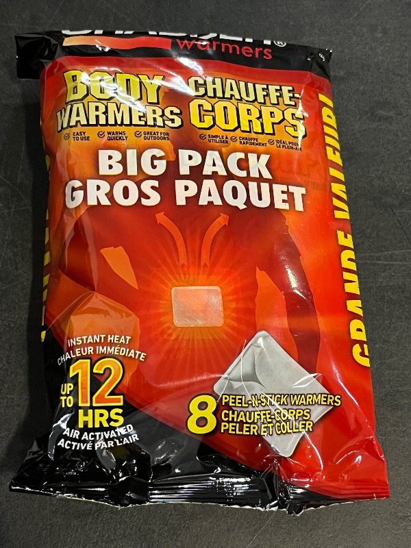Photo 1 of Adhesive Body Warmer - Pack of 8