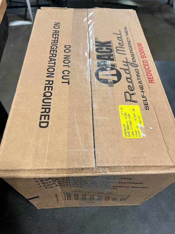Photo 1 of A Pack MREs – eat ready, Long Shelf Life Emergency Food Supply, Military-Grade Quality 2029 Inspection date 1/2024