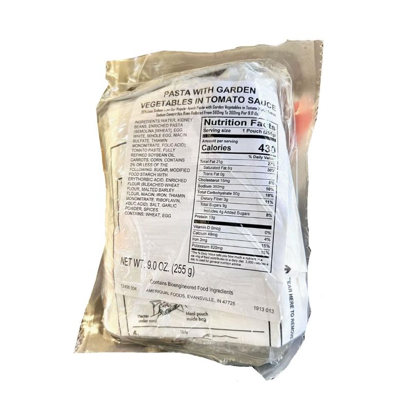 Photo 1 of A Pack MREs – eat ready, Long Shelf Life Emergency Food Supply, Military-Grade Quality 2029 Inspection date 1/2024