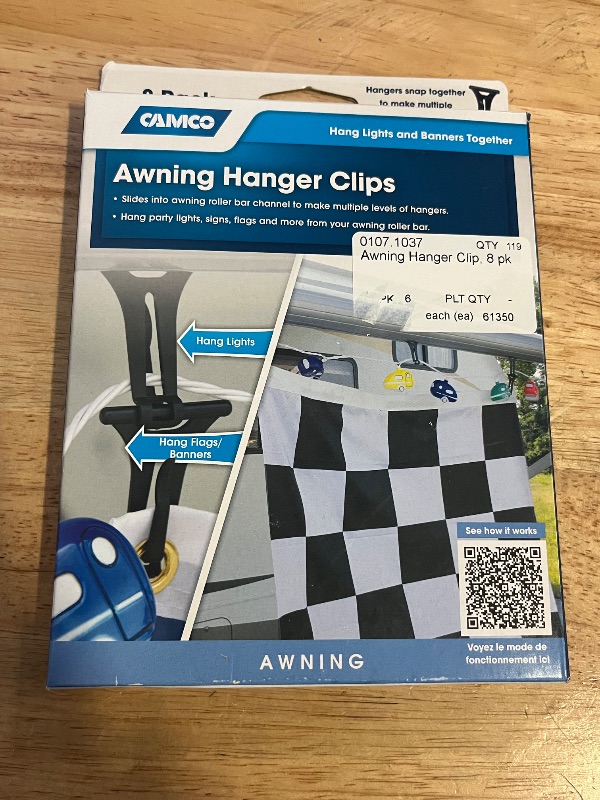 Photo 1 of 42720 Awning Hanger Clips
