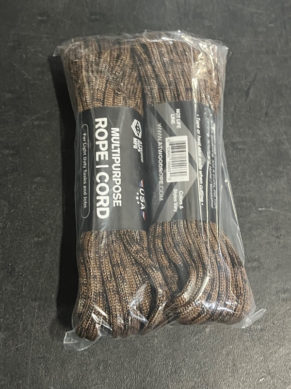 Photo 1 of Atwood Rope Multipurpose Core Nylon Parachute Cord Outside Survival Gear Made in USA | Lanyards, Bracelets, Handle Wraps, Keychain