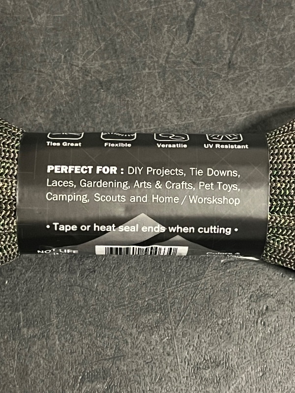 Photo 1 of Atwood Rope Multipurpose Core Nylon Parachute Cord Outside Survival Gear Made in USA | Lanyards, Bracelets, Handle Wraps, Keychain