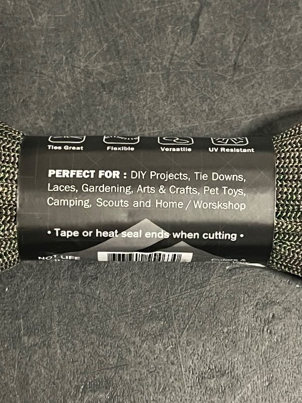 Photo 1 of Atwood Rope Multipurpose Core Nylon Parachute Cord Outside Survival Gear Made in USA | Lanyards, Bracelets, Handle Wraps, Keychain
