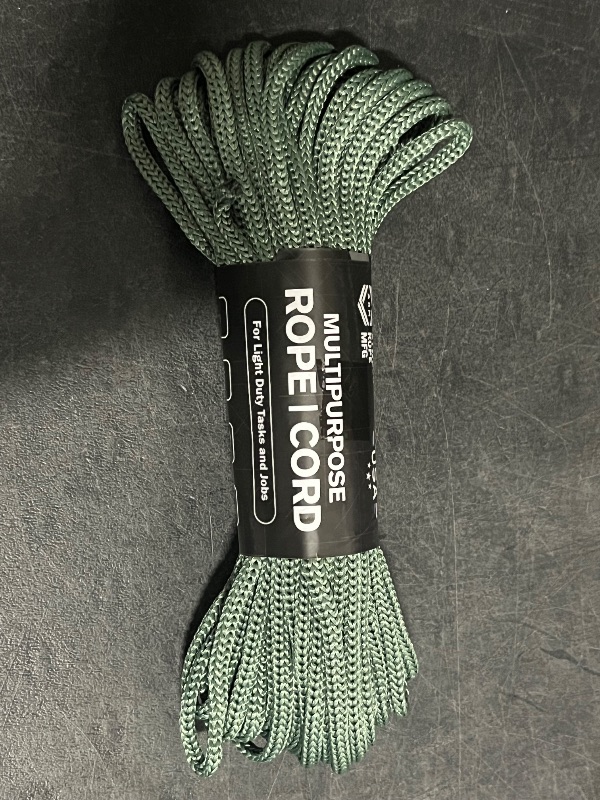 Photo 1 of Atwood Rope Multipurpose Core Nylon Parachute Cord Outside Survival Gear Made in USA | Lanyards, Bracelets, Handle Wraps, Keychain