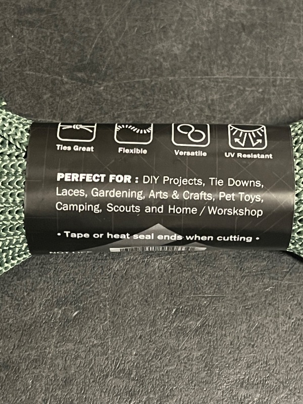 Photo 1 of Atwood Rope Multipurpose Core Nylon Parachute Cord Outside Survival Gear Made in USA | Lanyards, Bracelets, Handle Wraps, Keychain
