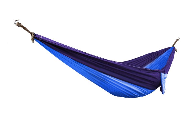 Photo 1 of Bliss Hammocks to Go Hammock in a Bag Travel Hammock Rip-Stop Polyester Dual-Color Fabric Portable Camping Hammock Supports up to 260-Pounds for Ca
