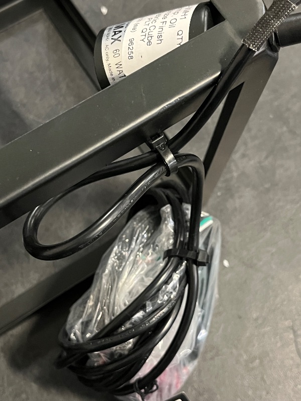 Photo 1 of Crestview Oil Rubbed Bronze Finish Tilted Geometric Cube Pendant Lamp 14 Inch
