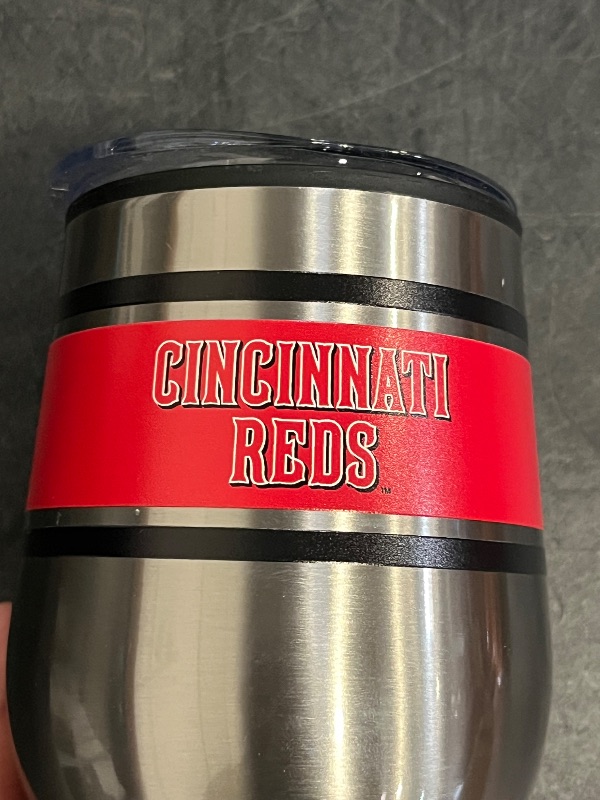 Photo 1 of Cincinnati Reds 11oz Stripe Fusion Tumbler
