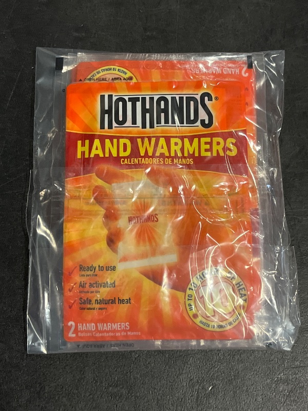 Photo 1 of HotHands Hand Warmers, 10 count (5 pack with 2 warmers per pack)