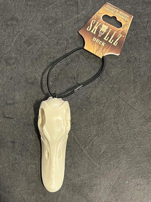 Photo 1 of Can Cooker Skullz Mirror Hanger Duck, White, SKZ-RVM-DUCK
