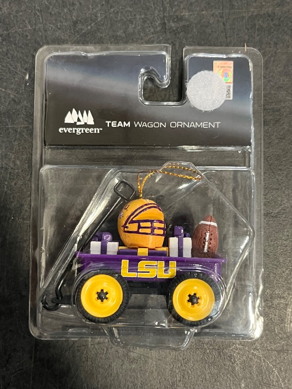Photo 1 of LSU Tigers Wagon Ornament 