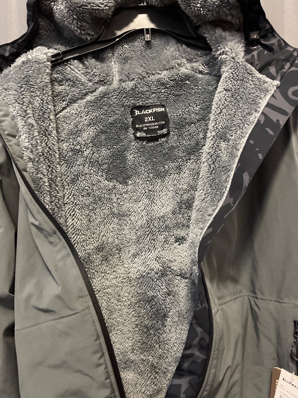 View 5 of (2XL) Women's Blackfish StormSkin Squall Rain Jacket 2XLarge Gray/Prym1 Blackout