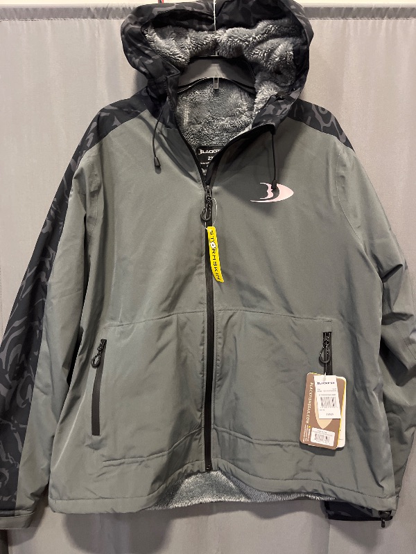 View 2 of (2XL) Women's Blackfish StormSkin Squall Rain Jacket 2XLarge Gray/Prym1 Blackout