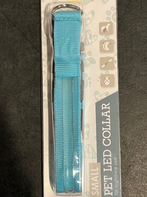 Photo 1 of (S) 2 LED Light Up Saftey Collar 