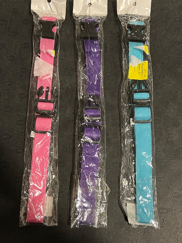 Photo 1 of (XL) 3 Pack of Dog Collars 
