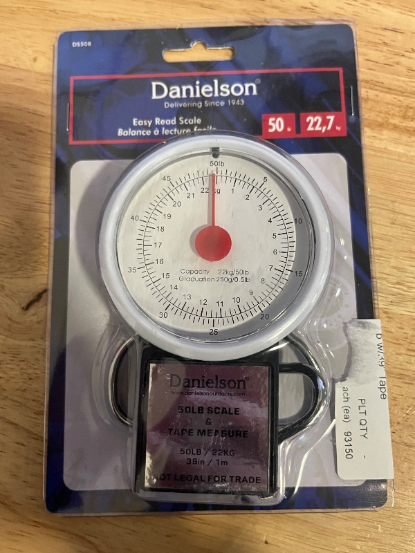 Photo 1 of Danielson Scale 50 Lb 39-inch Tape
