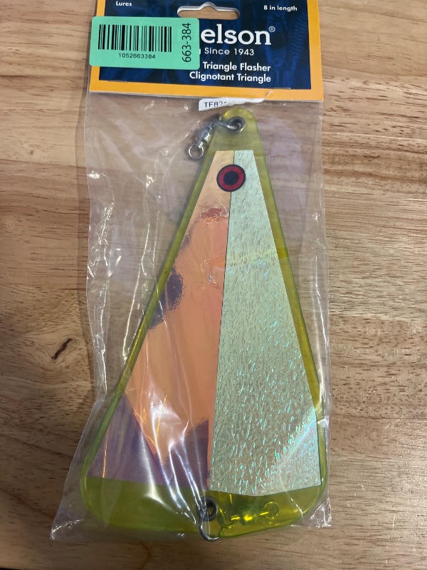 Photo 1 of Danielson 8" Triangle Flasher-Chrt Crckl
