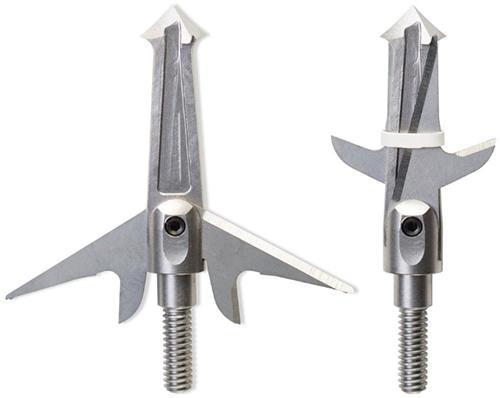 Photo 1 of Swhacker 2 Blade Broadhead Steel 125 Grain 2 in, Silver, Pack of 3, SWH00241
