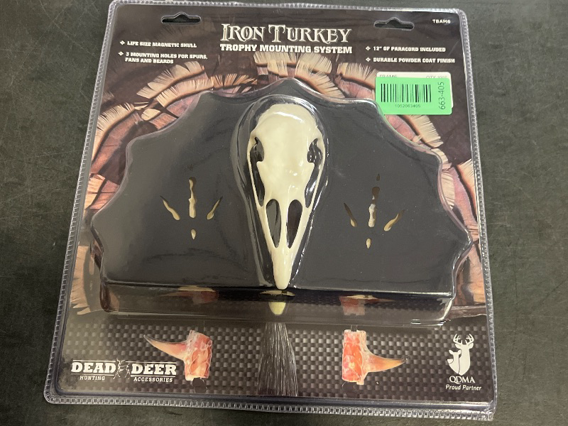 Photo 1 of Do All Outdoors TBam6 Iron Turkey Mount - Black
