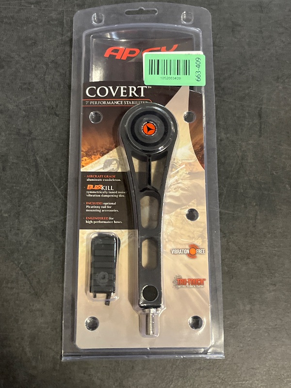 Photo 1 of Apex Gear Apex AG Covert Stabilizer 7 Black
