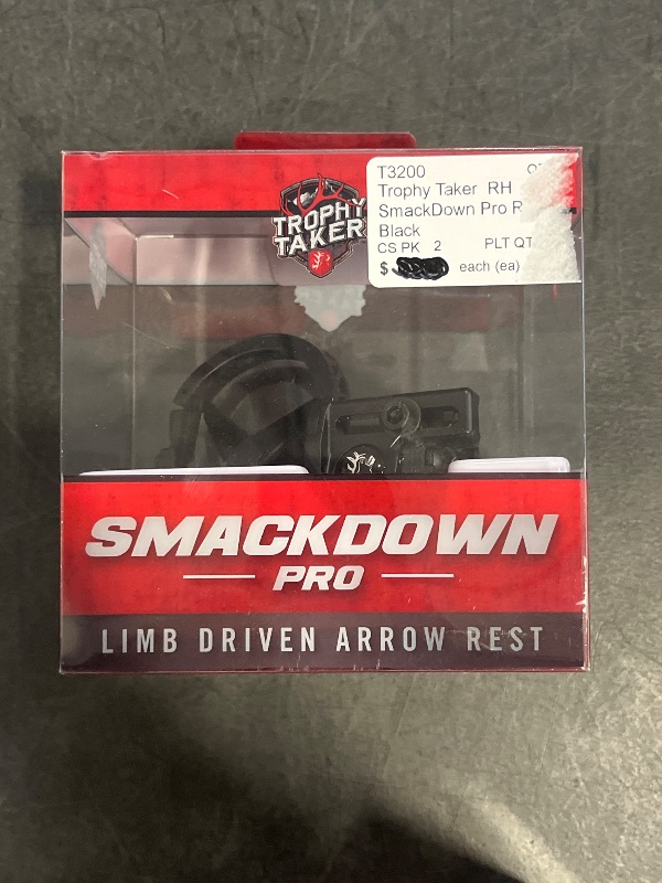 Photo 1 of RH Smackdown Pro Rest Black
