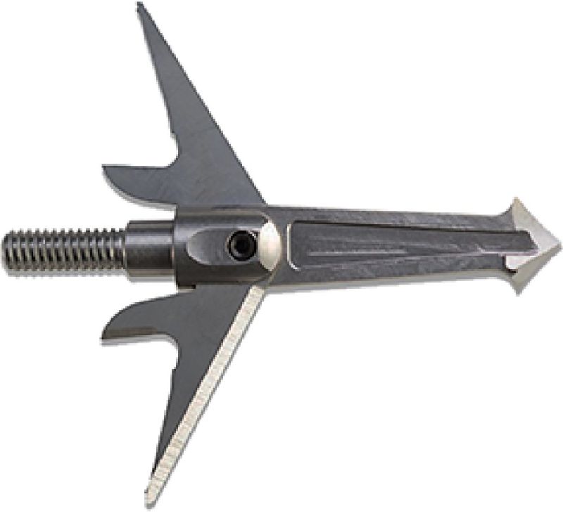Photo 1 of Swhacker Levi Morgan 2 Steel Blade 125gr Expandable Broadhead - 3 Pack
