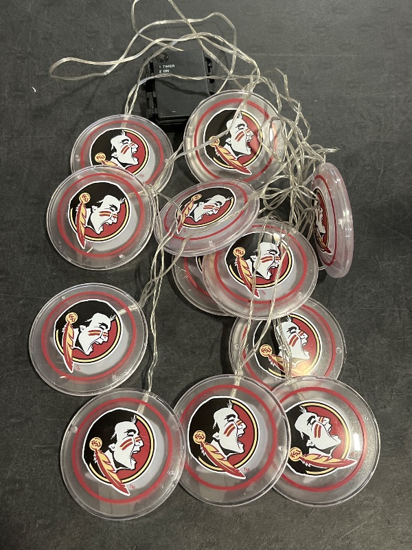 Photo 1 of Chicago Blackhawks String Lights
