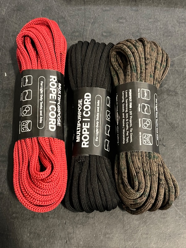 Photo 1 of 3 Packs of Multipurpose Rope for DIY , Crafts etc.