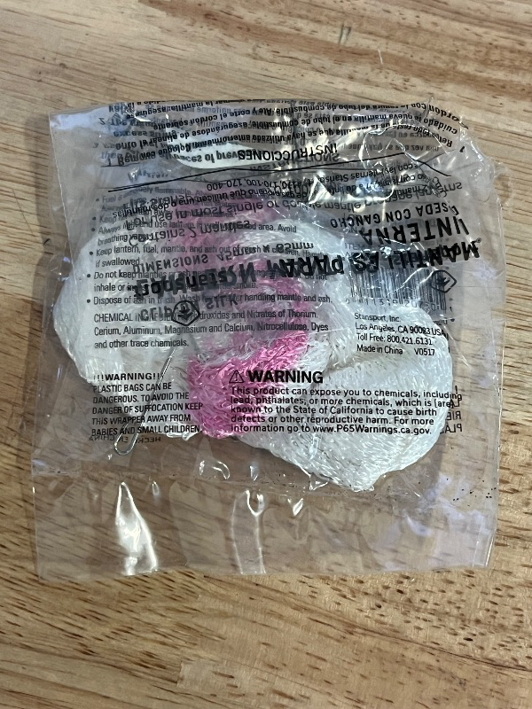 Photo 1 of 166-600 Clip on Lantern Mantles -per 2
