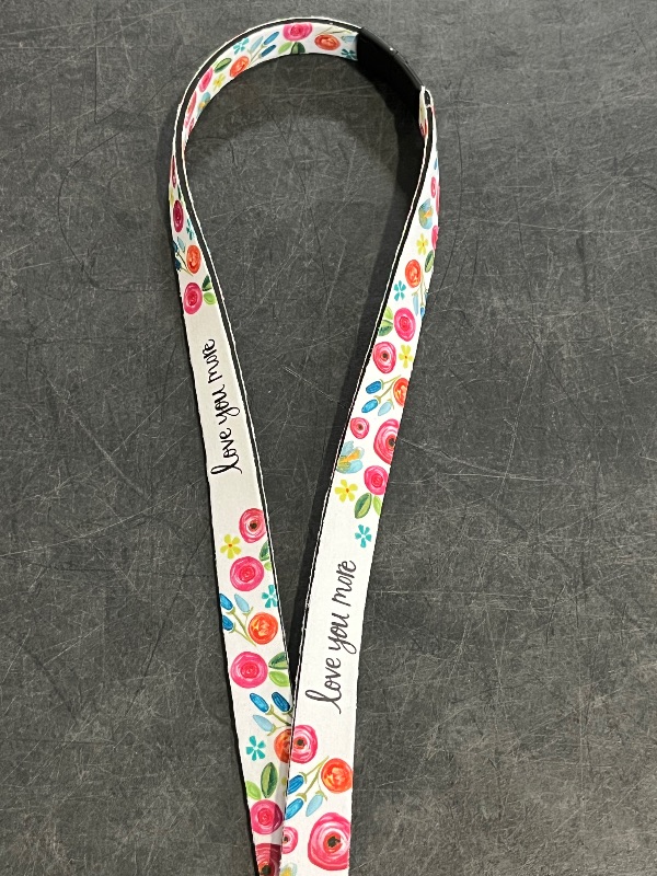Photo 1 of Brownlow Gifts Simple Inspirations Quick Release Neck Lanyard ID Badge and Keychain Holder, 19-Inches, Love You More