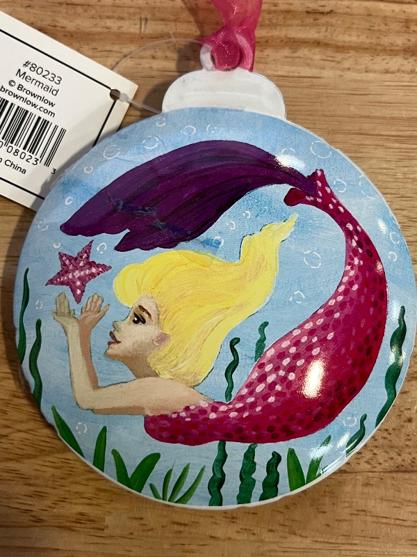 Photo 1 of Coastal Mermaid Ornament 