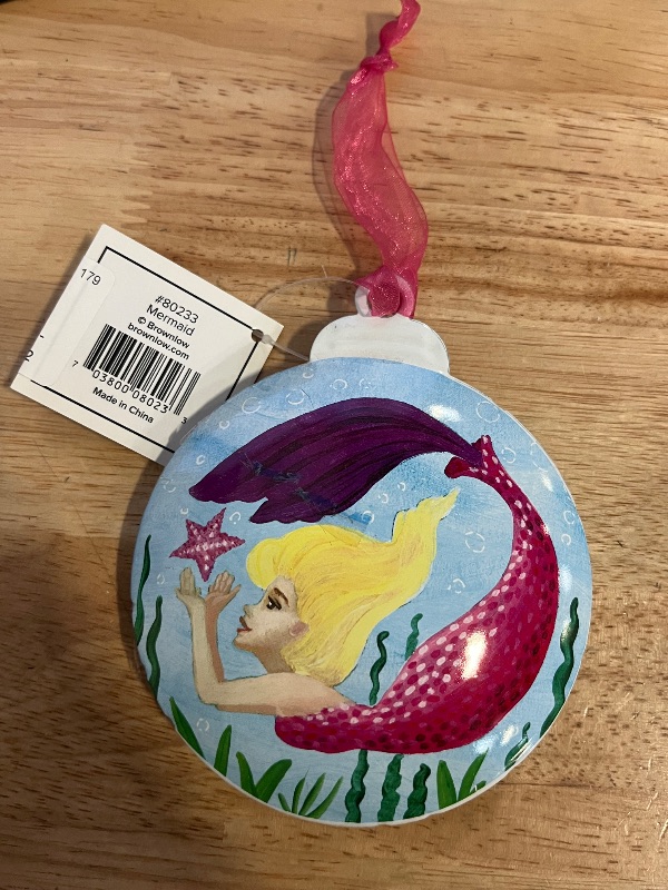 Photo 1 of Coastal Mermaid Ornament 