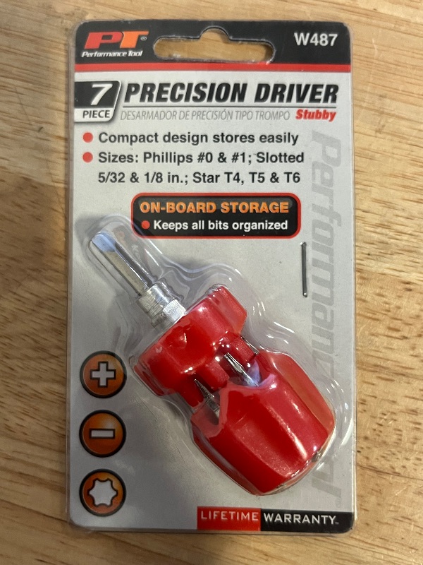 Photo 1 of 7 Pc. Stubby Precision Driver
